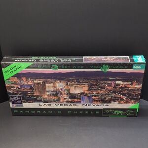Glow In The Dark Las Vegas Nevada 750 Piece Puzzle,NWT.